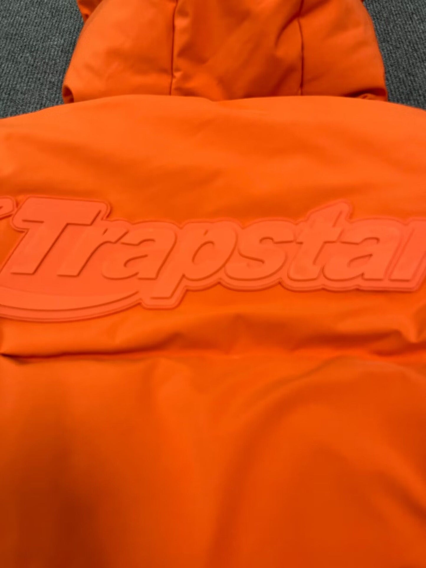 Trapstar Hyperdrive Technical Puffer Jacket Orange