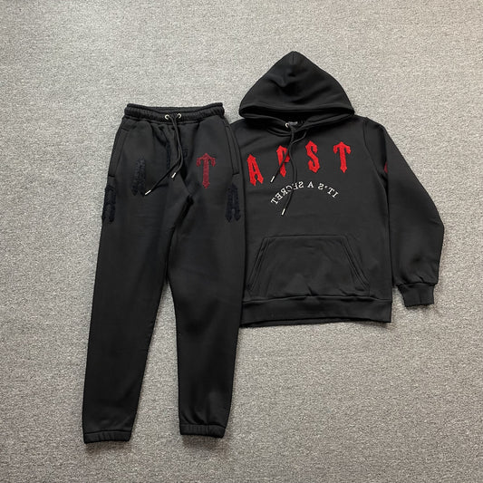 Trapstar Irongate Arch Chenille 2.0 Tracksuit Black-Drip Store Argentina