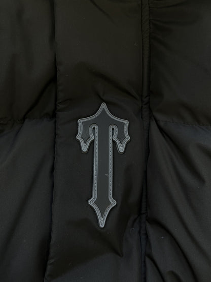 Trapstar Irongate Arch Puffer Jacket Black