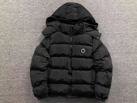 Trapstar Irongate Detachable Hooded Puffer Jacket Black-Drip Store Argentina