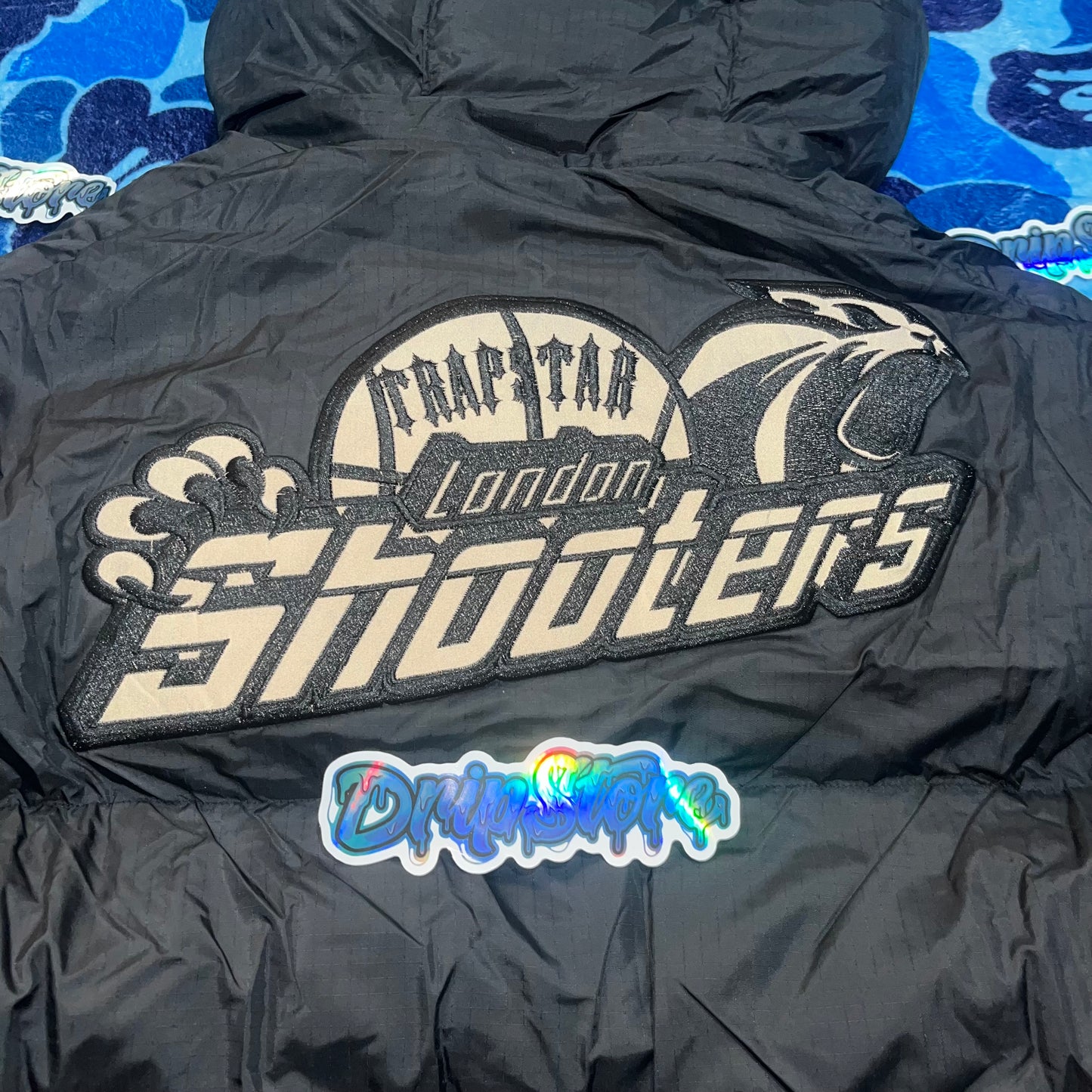 Puffer Trapstar Shooters Reflex Negra XL