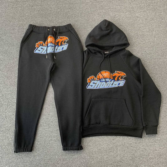 TRAPSTAR SHOOTERS TRACKSUIT BLACK-Drip Store Argentina