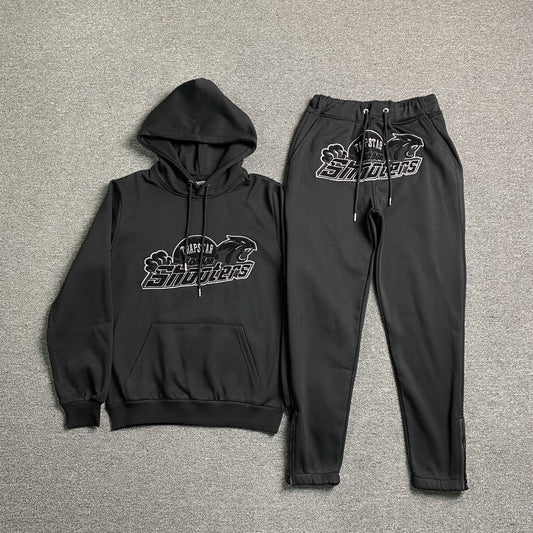 TRAPSTAR SHOOTERS TRACKSUIT BLACKOUT-Drip Store Argentina