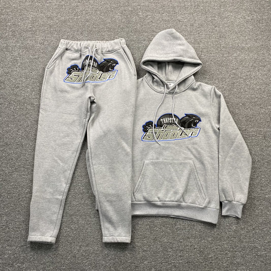 TRAPSTAR SHOOTERS TRACKSUIT GREY BLUE-Drip Store Argentina