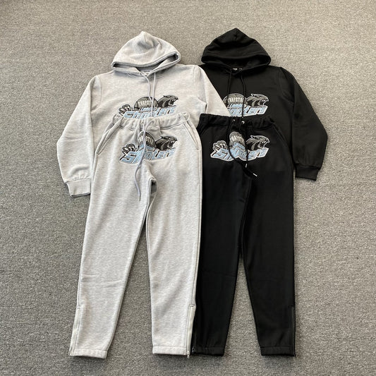 TRAPSTAR SHOOTERS TRACKSUIT GREY SKY BLUE-Drip Store Argentina