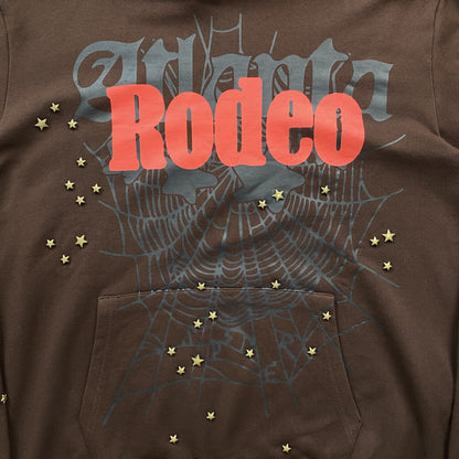 Travis Scott Cactus Jack x Sp5der Days Before Rodeo Hoodie Brown