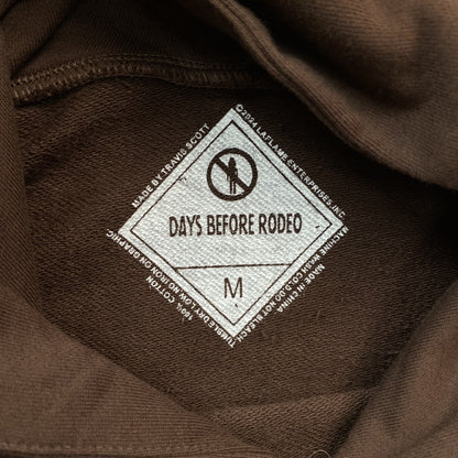 Travis Scott Cactus Jack x Sp5der Days Before Rodeo Hoodie Brown