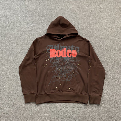 Travis Scott Cactus Jack x Sp5der Days Before Rodeo Hoodie Brown