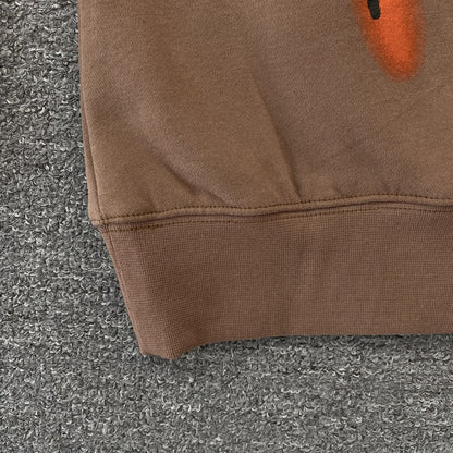 TRAVIS SCOTT X JORDAN FLIGHT GRAPHIC HOODIE BROWN-Drip Store Argentina