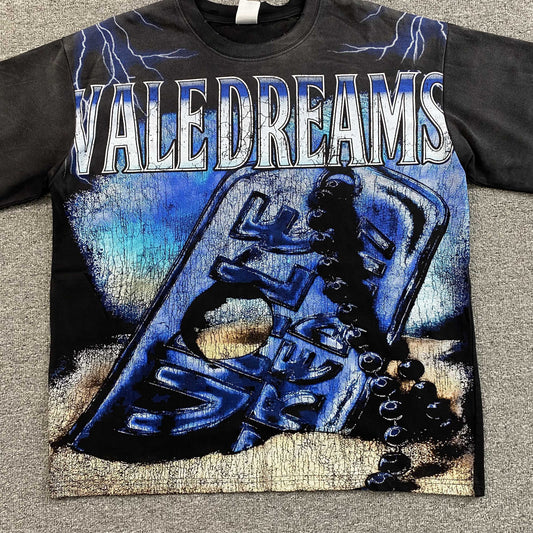 Vale Forever Dog Tag Big Tee Black