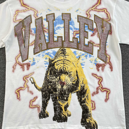 Vale Forever Eye Of The Tiger Bling Tee White