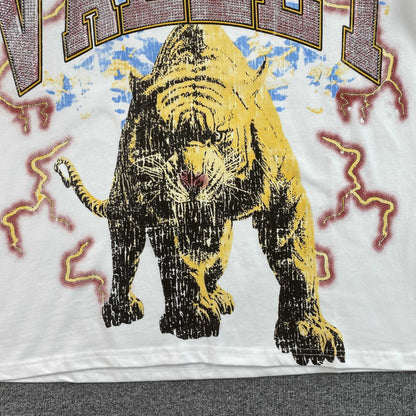 Vale Forever Eye Of The Tiger Bling Tee White