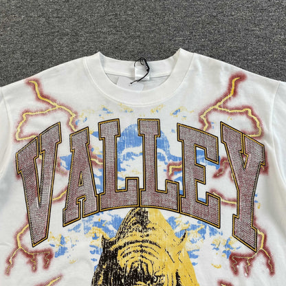 Vale Forever Eye Of The Tiger Bling Tee White