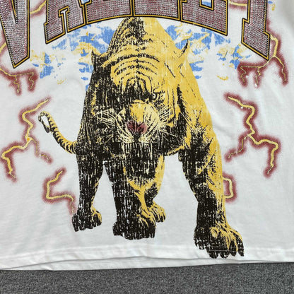 Vale Forever Eye Of The Tiger Bling Tee White