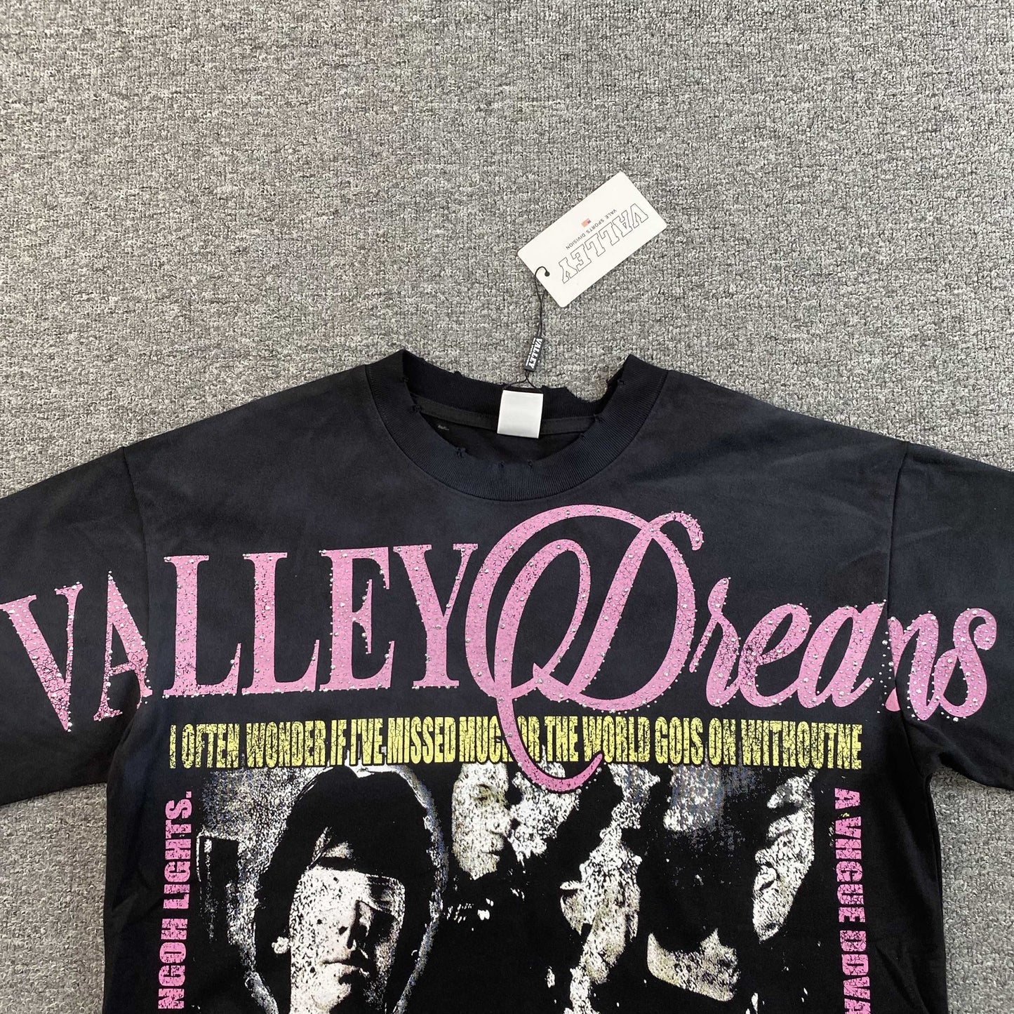 Vale Forever Fallen Bling Tee Black