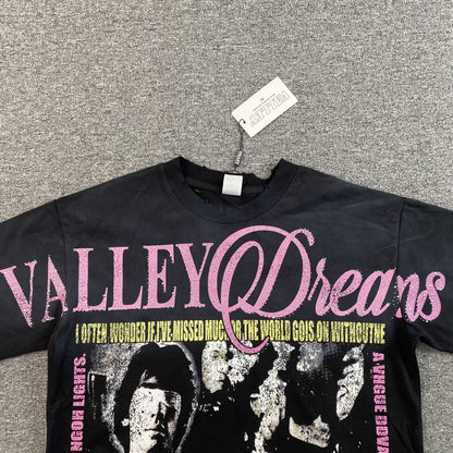 Vale Forever Fallen Bling Tee Black