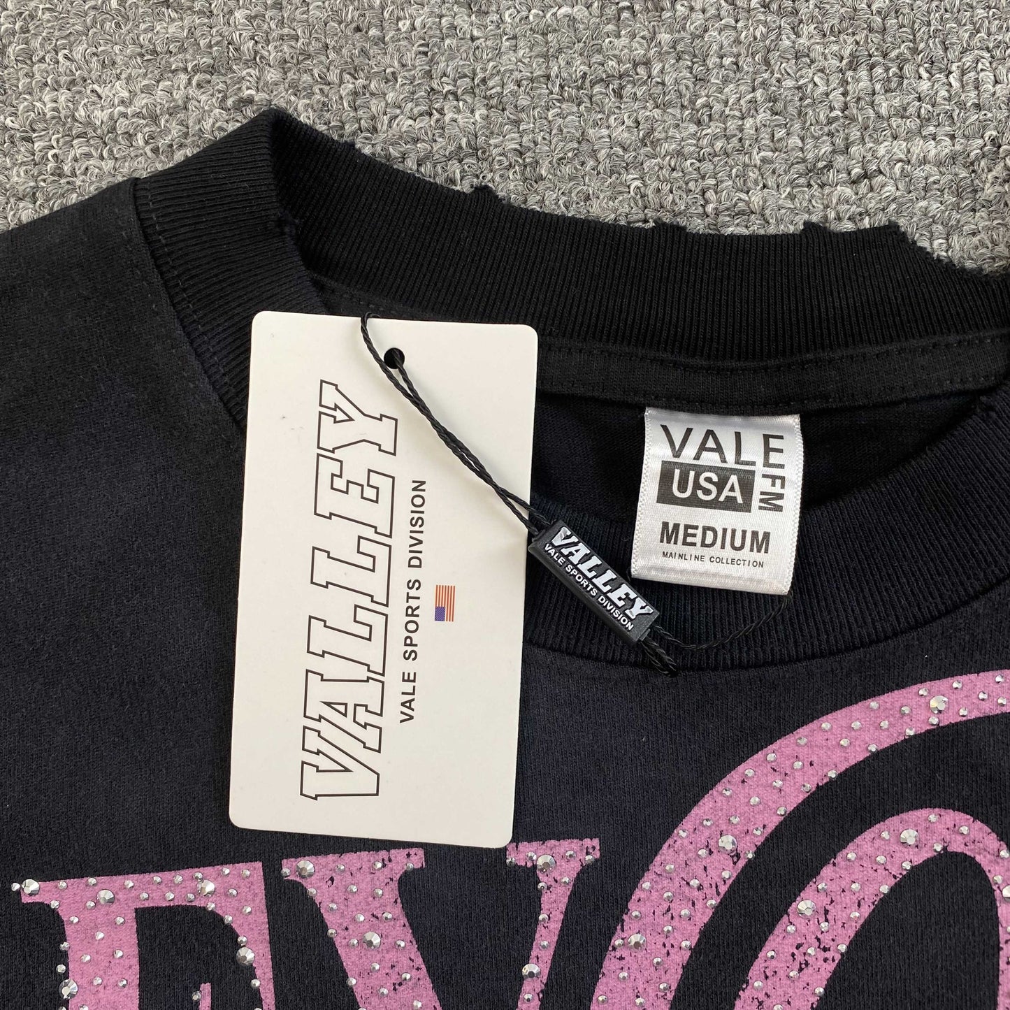 Vale Forever Fallen Bling Tee Black