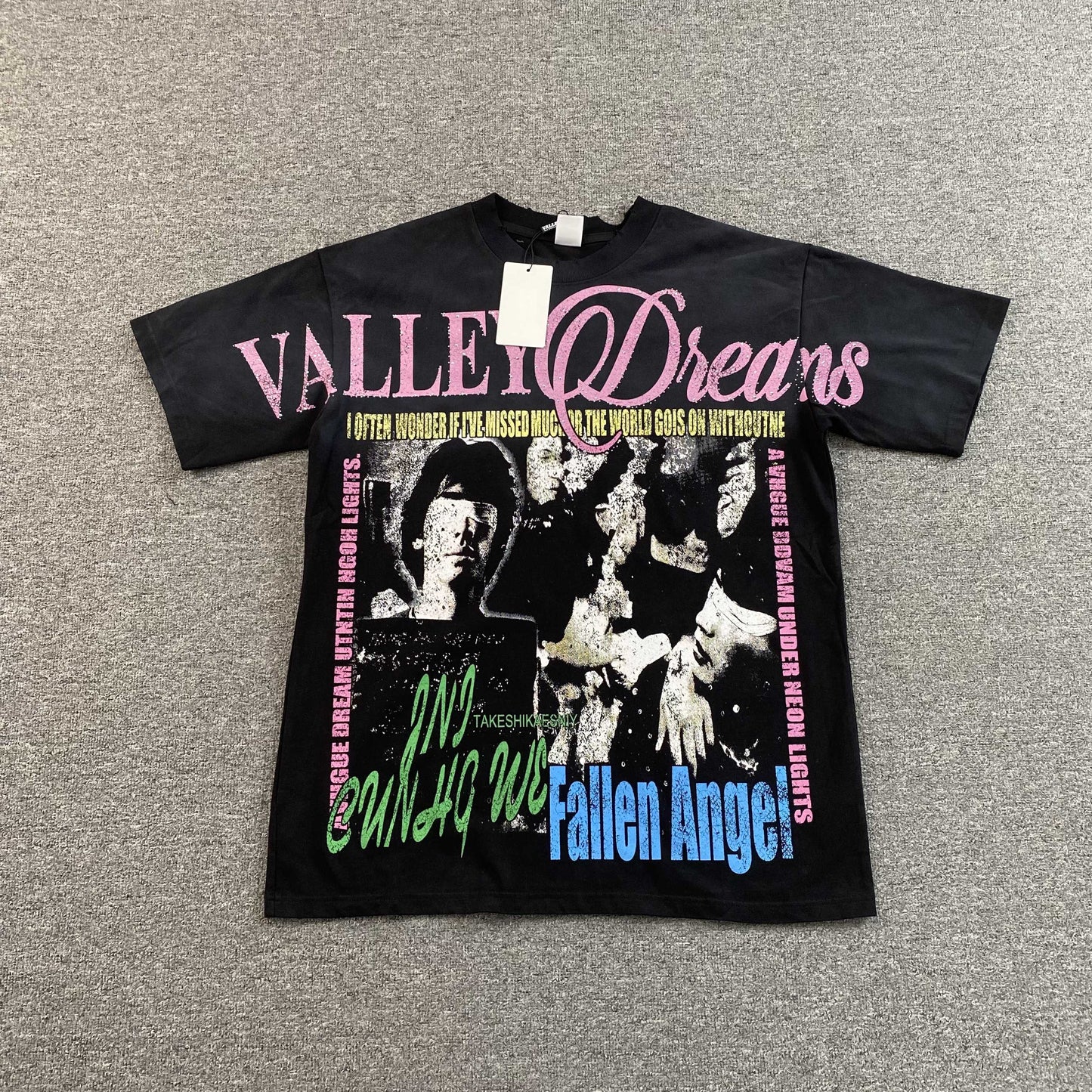 Vale Forever Fallen Bling Tee Black