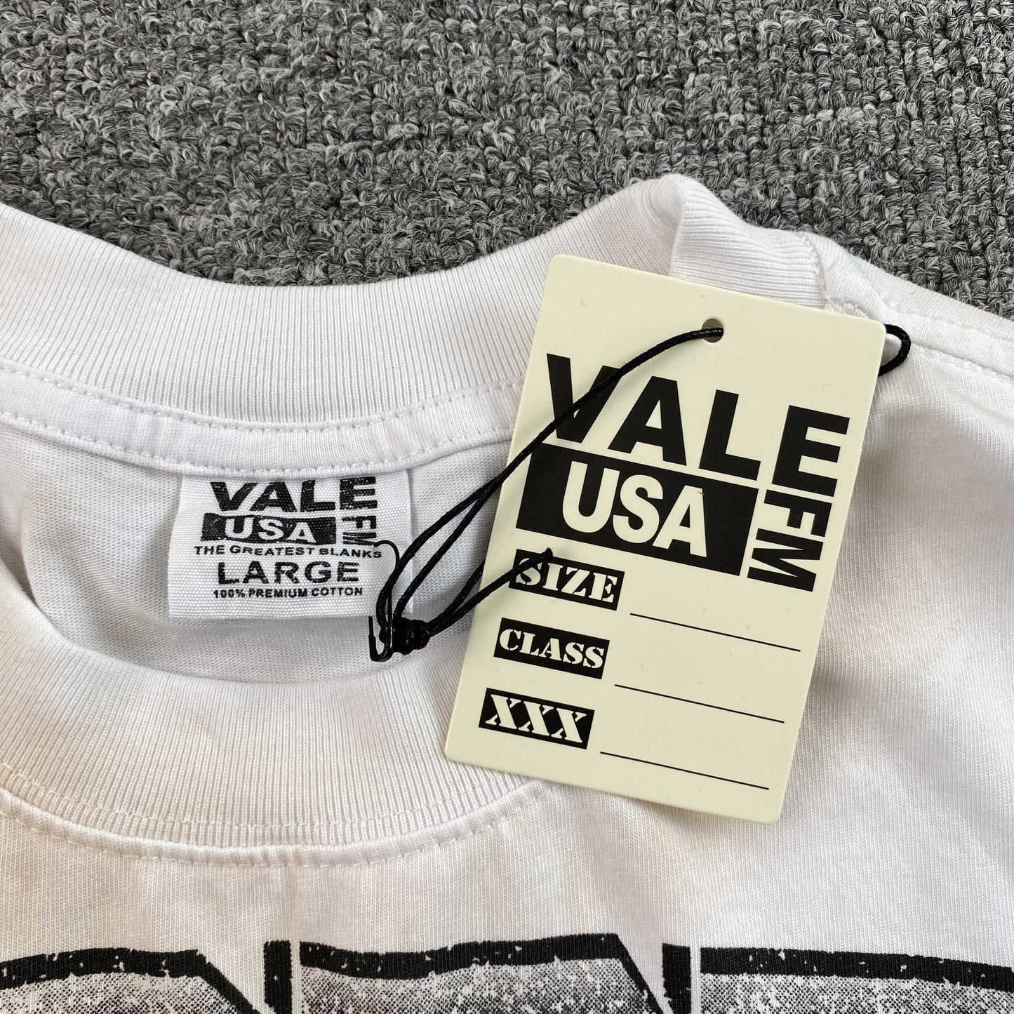 Vale Forever Forged Big Tee White