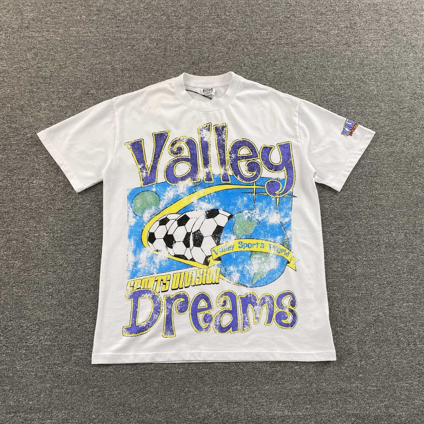 Vale Forever Futball Tee White