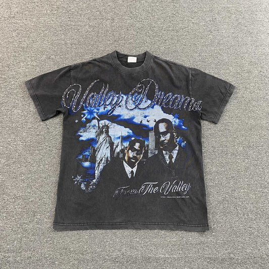 Vale Forever Godfather Black Bling Tee Black