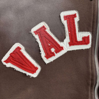 Vale Forever Olympia Berlin Zip Up Brown