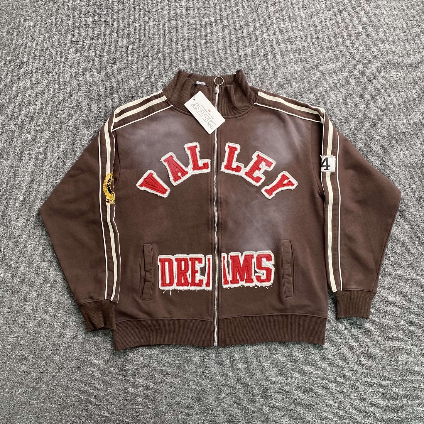 Vale Forever Olympia Berlin Zip Up Brown
