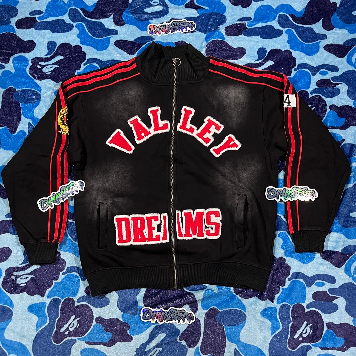 Vale Forever Olympia Zip Up Black