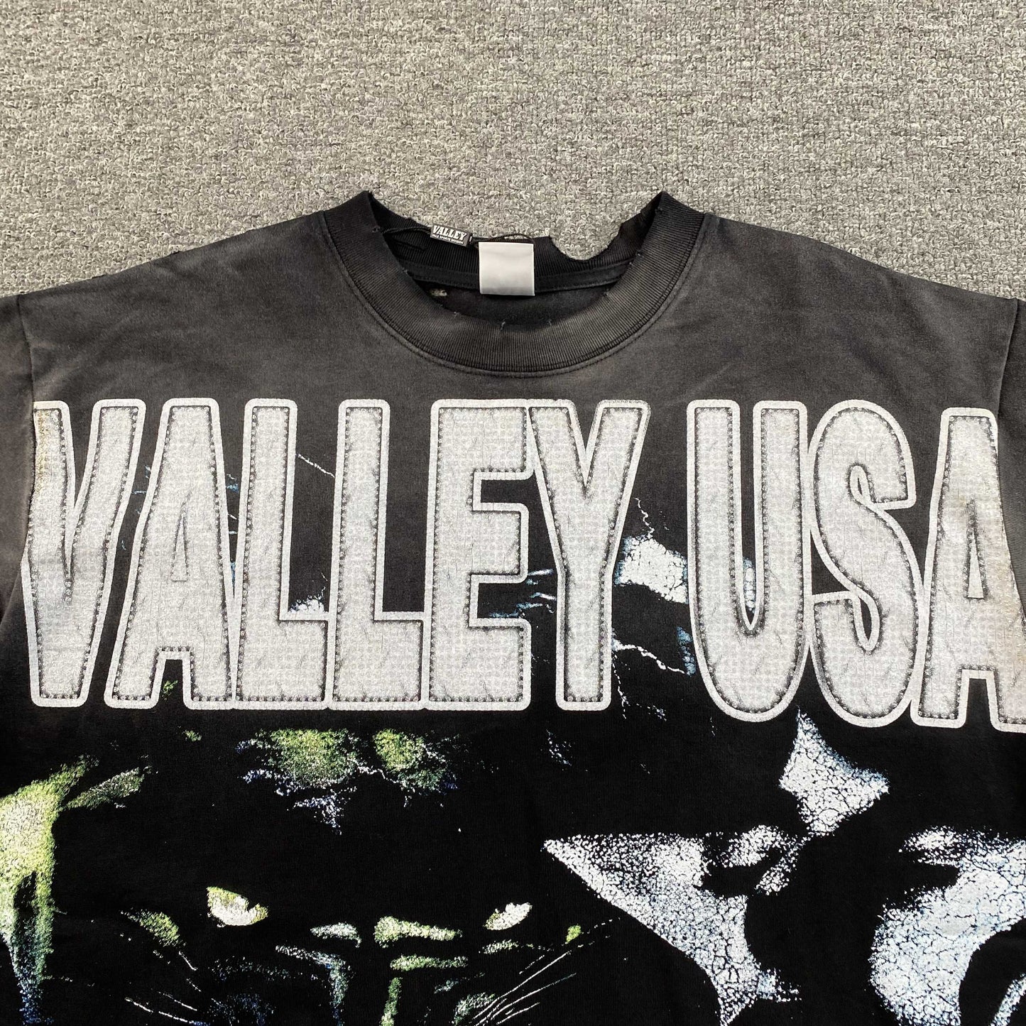 Vale Forever Panther Tee Black