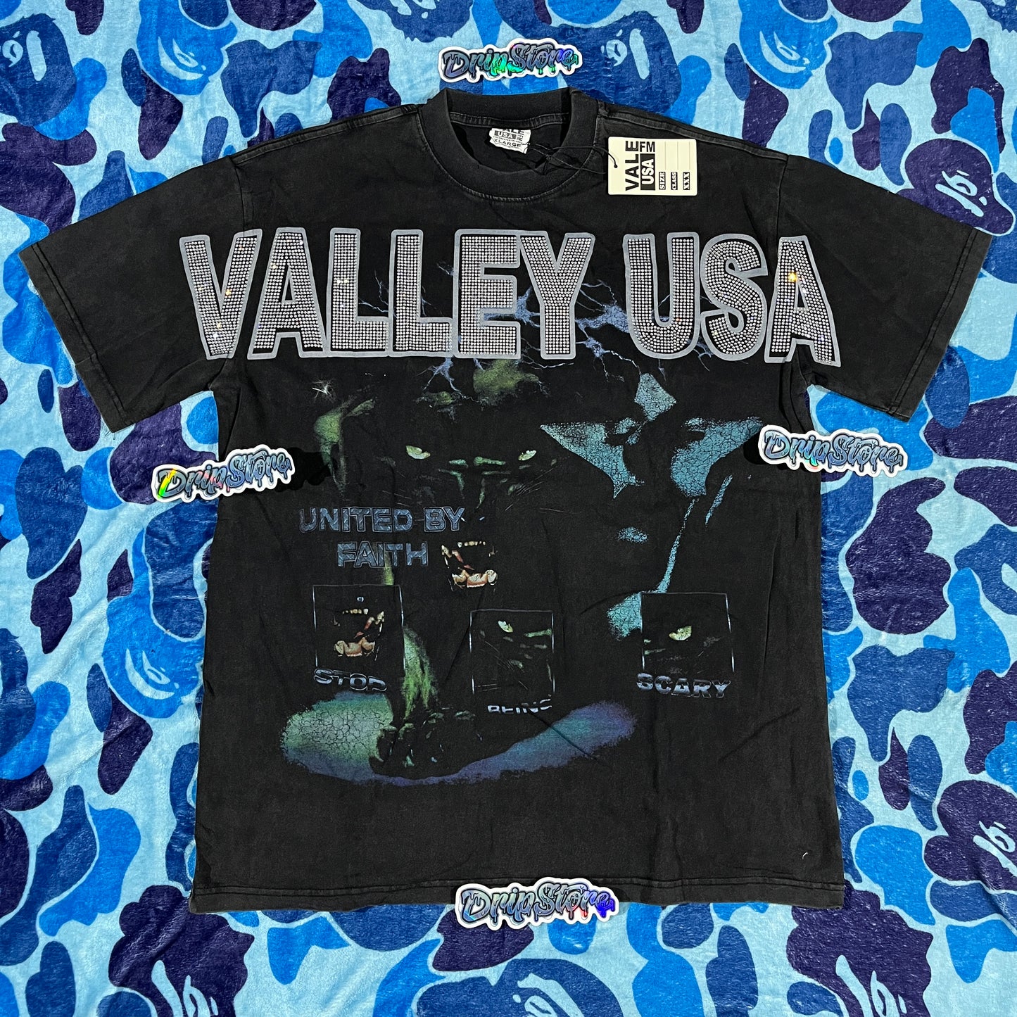Vale Forever Panther Tee Black
