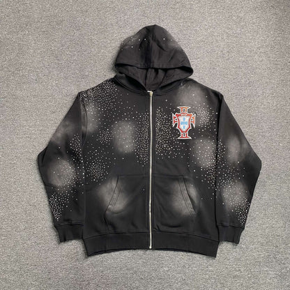 Vale Forever Pluto Clustered Zip Up Black