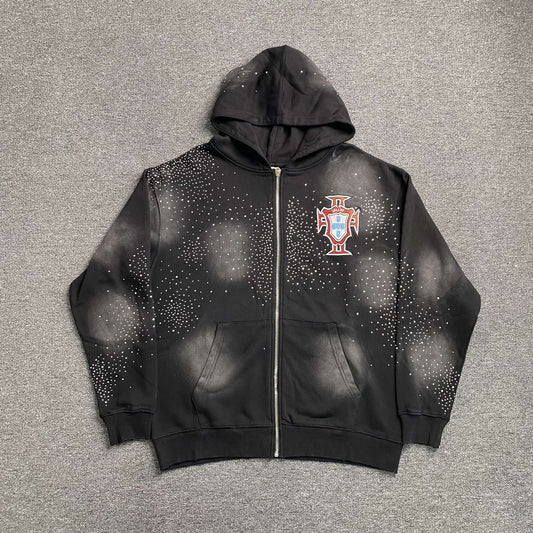 Vale Forever Pluto Clustered Zip Up Black