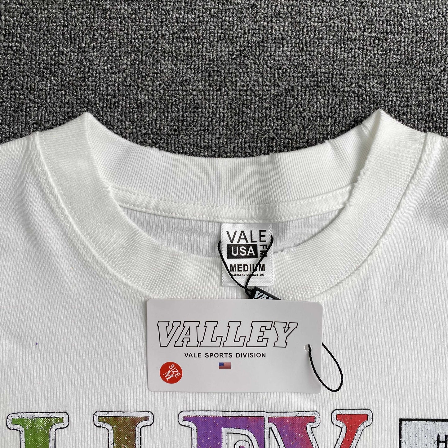 Vale Forever Poetry Tee White