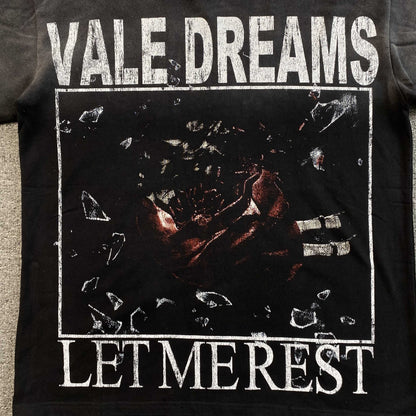 Vale Forever Red Dress Tee Black