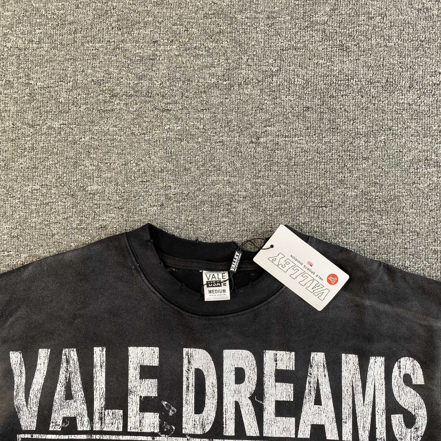 Vale Forever Red Dress Tee Black