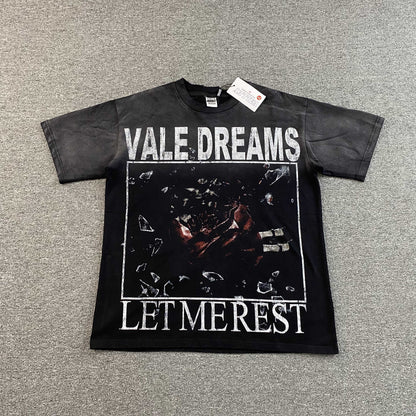 Vale Forever Red Dress Tee Black