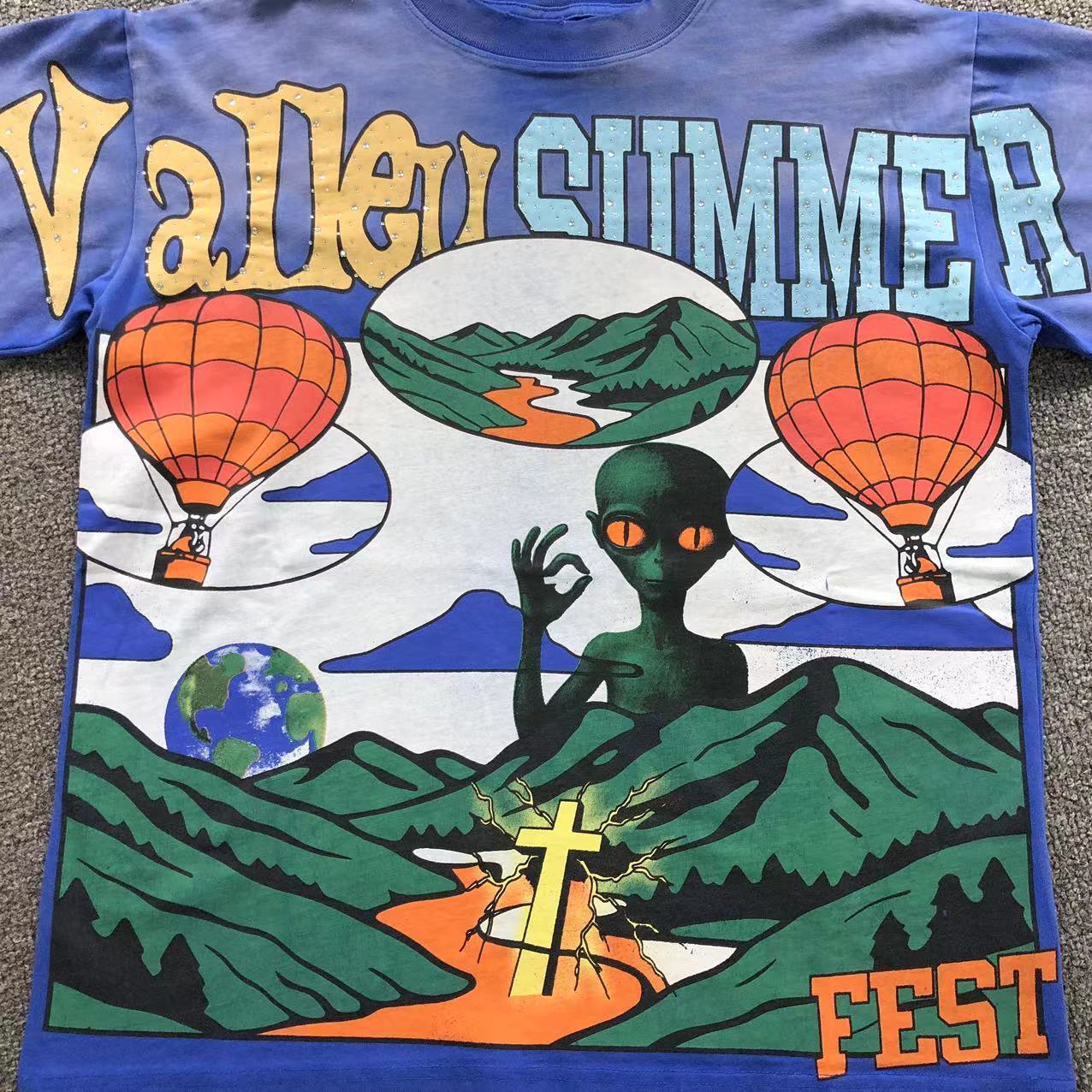 Vale Forever Summer Slam Tee Blue