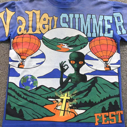 Vale Forever Summer Slam Tee Blue