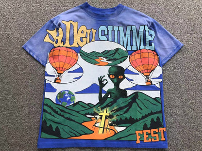 Vale Forever Summer Slam Tee Blue