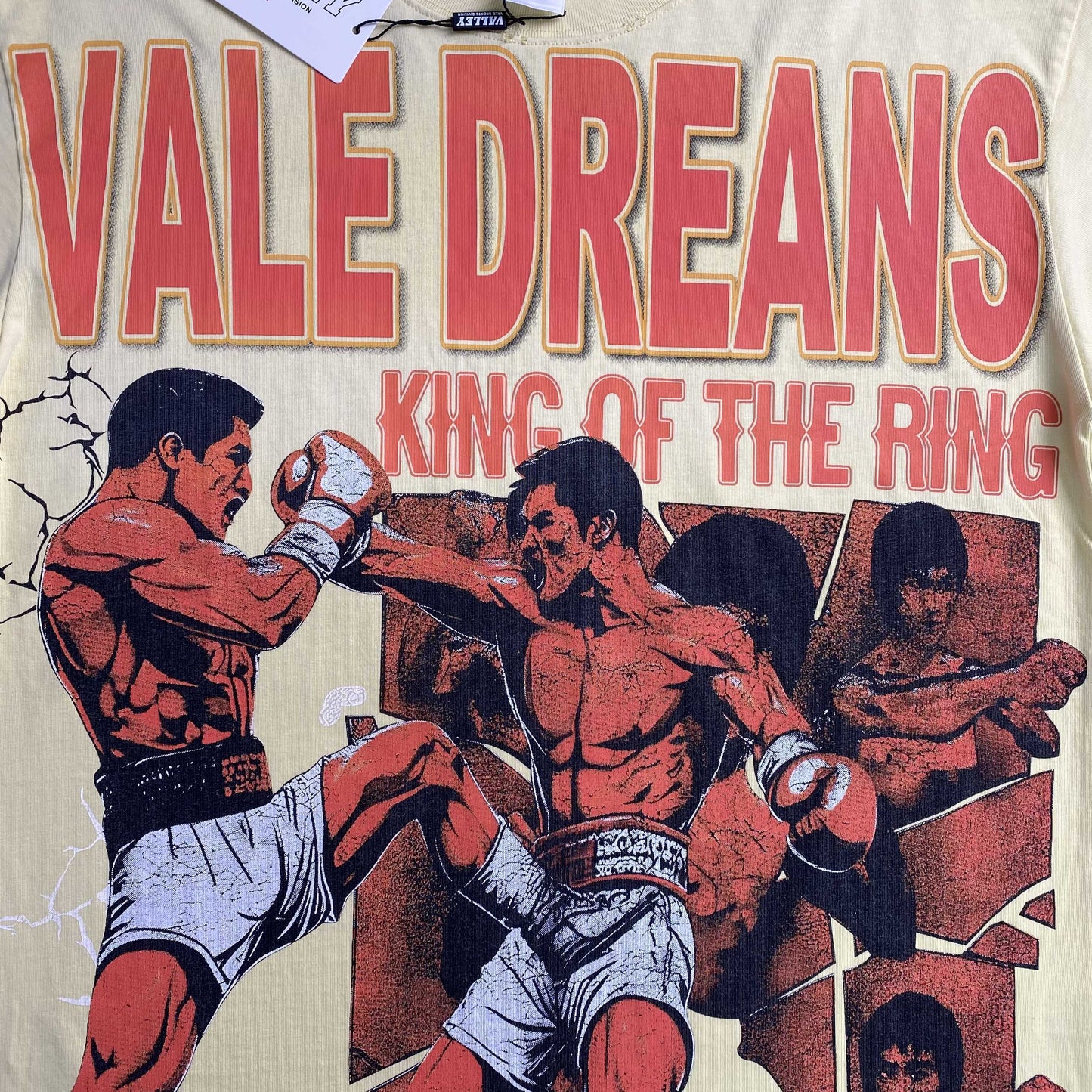 Vale Forever Sun Shattered Fist Tee Cream