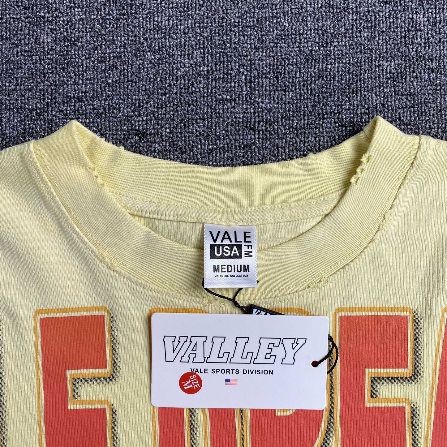 Vale Forever Sun Shattered Fist Tee Cream