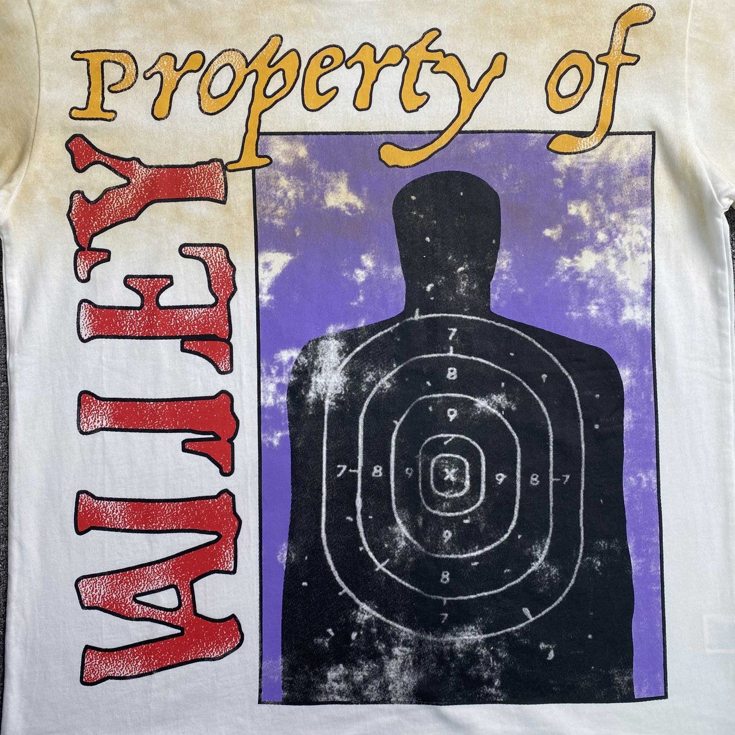 Vale Forever Target Practice Tee White