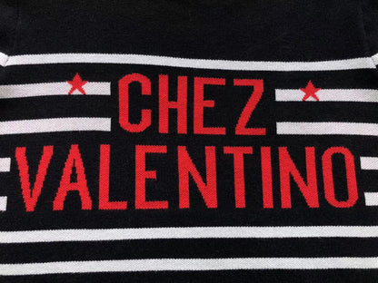 Valentino Garavani Chez Valentino Stripe Sweater