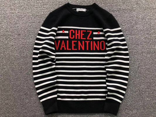 Valentino Garavani Chez Valentino Stripe Sweater