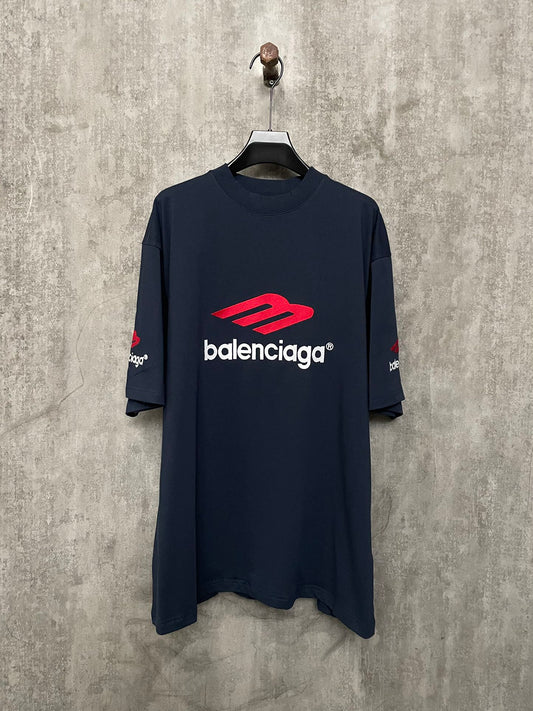 BALENCIAGA 3B SPORTS ICON T-SHIRT BLACK