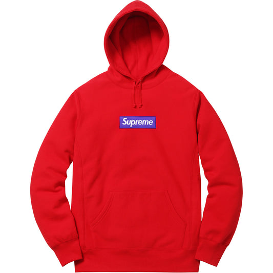 SUPREME BOX LOGO HOODIE (FW17) RED