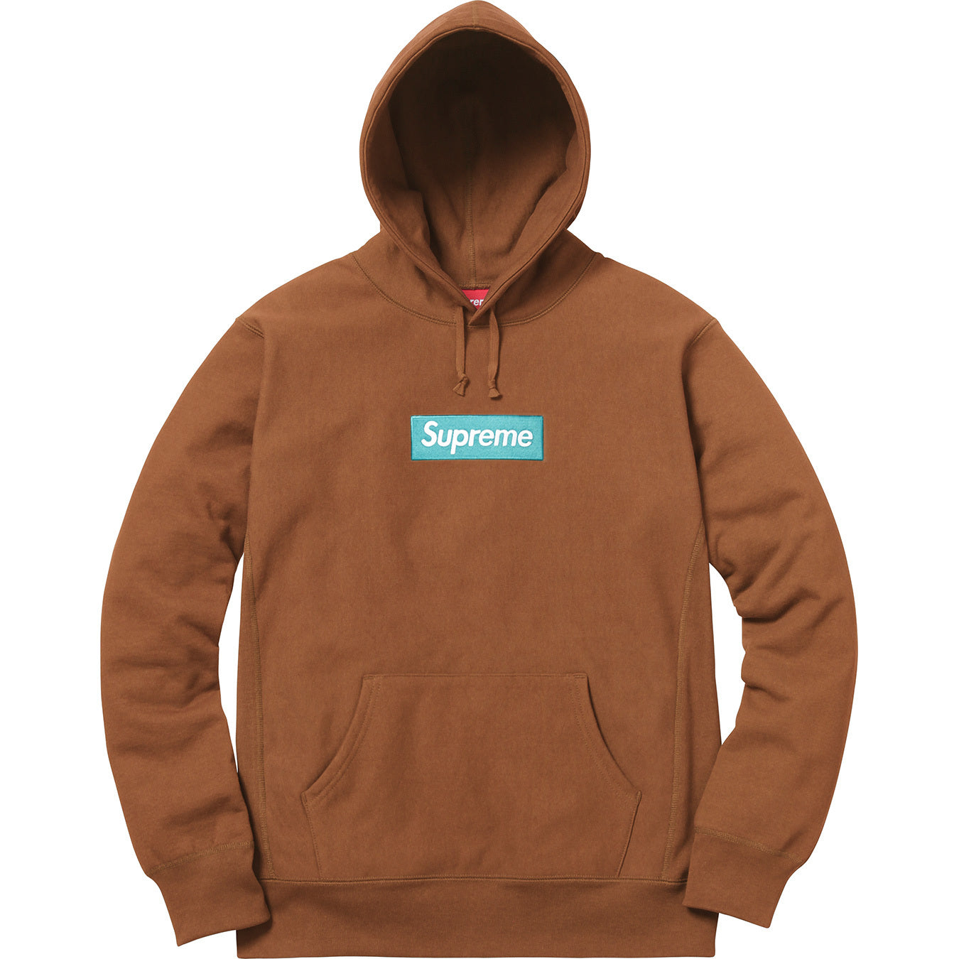 SUPREME BOX LOGO HOODIE (FW17) RUST