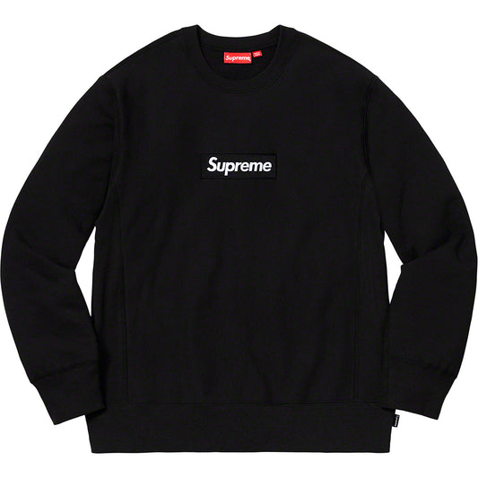 SUPREME BOX LOGO CREWNECK (FW18) BLACK