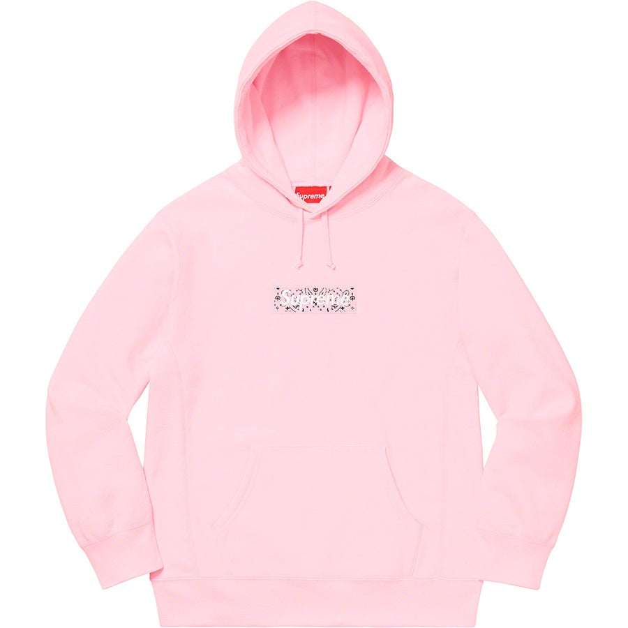 SUPREME BANDANA BOX LOGO HOODED SWEATSHIRT - Drip Store