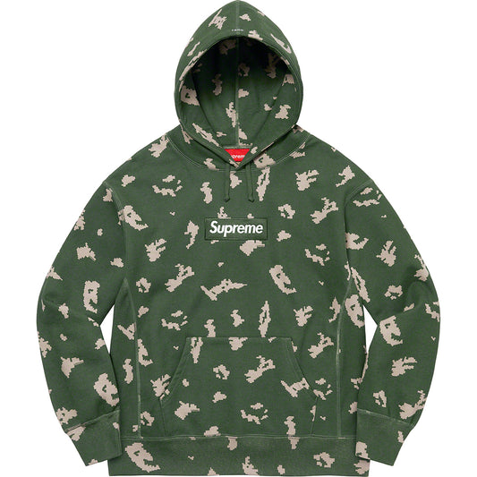 SUPREME BOX LOGO HOODIE (FW21) OLIVE RUSSIAN CAMO